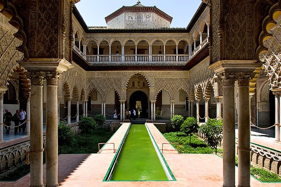 Het Alcázar in Sevilla